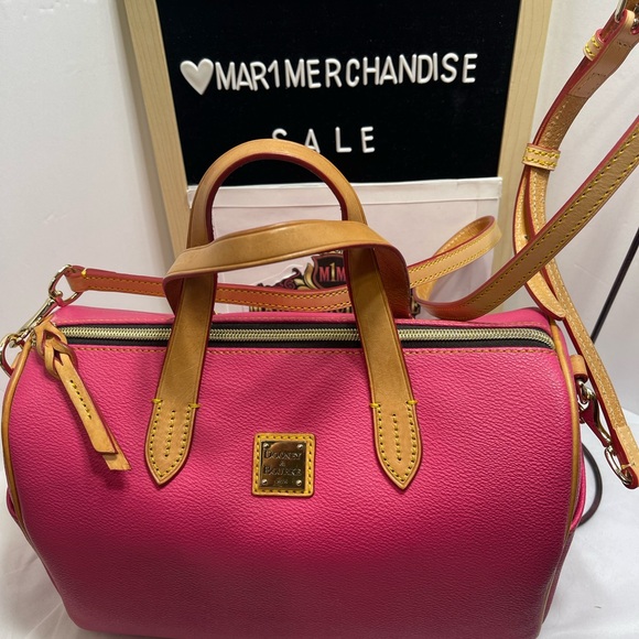 Dooney & Bourke Pink Satchel - Picture 5 of 15